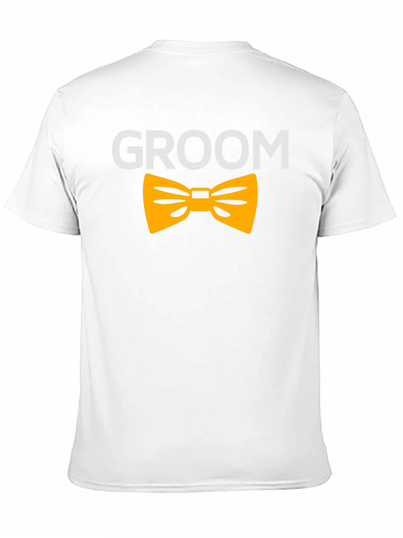 Groom T-Shirt - Black with Bowtie