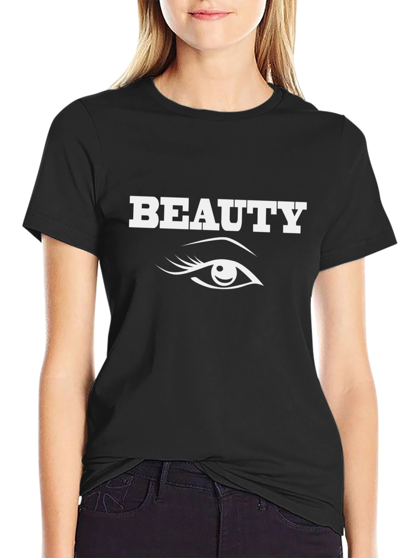 Beauty Eye Graphic Tee - Stylish Unisex T-Shirt