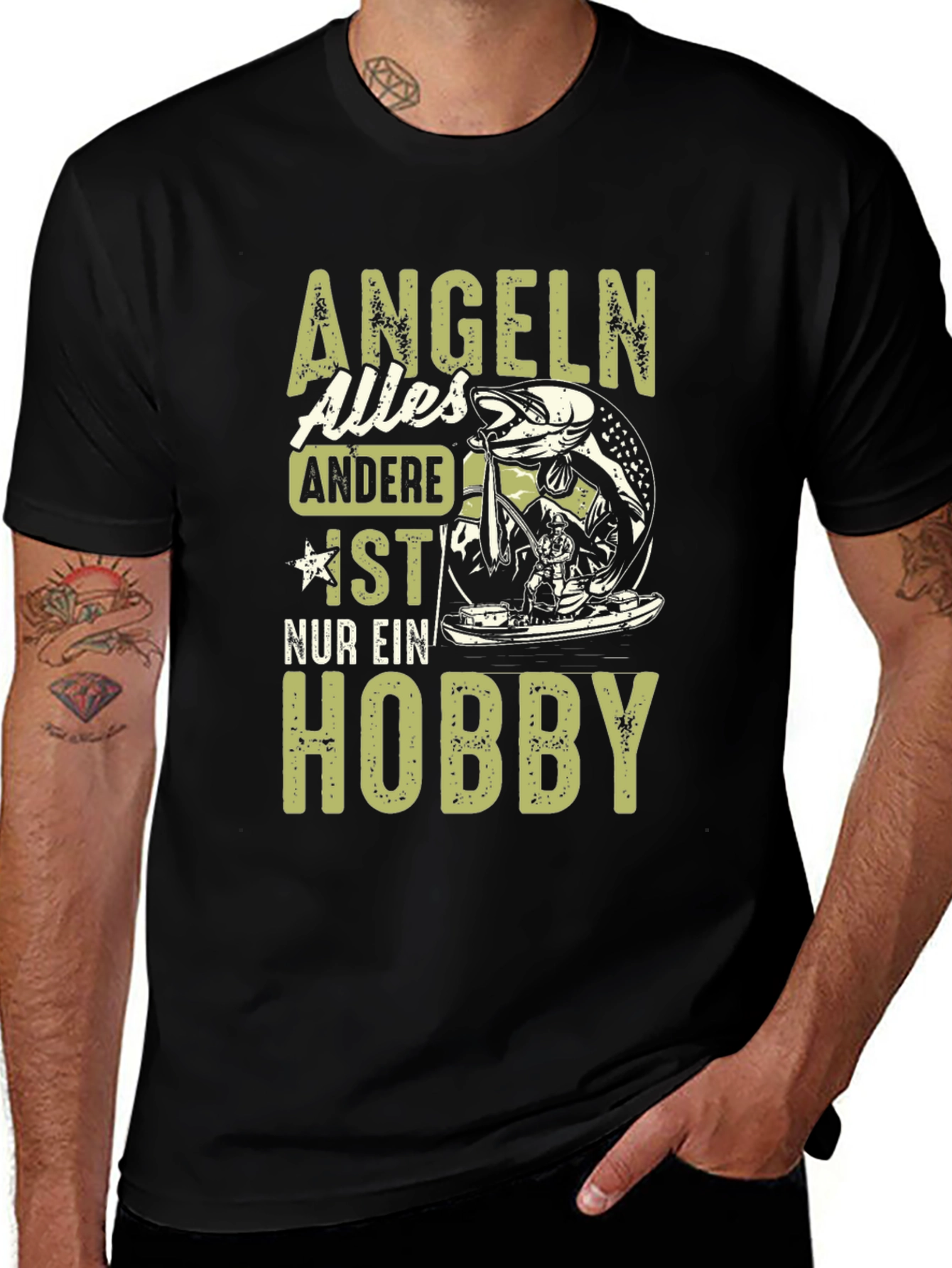 Angeln Alles Andere Hobby Graphic Tee
