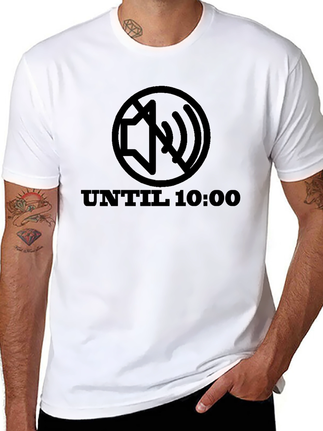 Shhh! Until 10 Graphic Tee