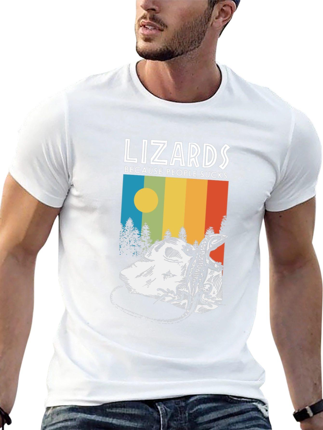 Lizards Because People Suck T-Shirt