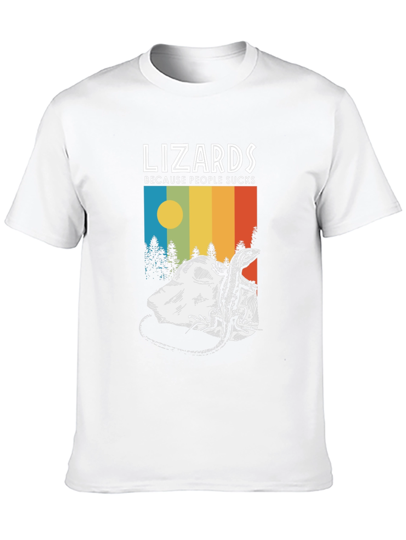 Lizards Because People Suck T-Shirt