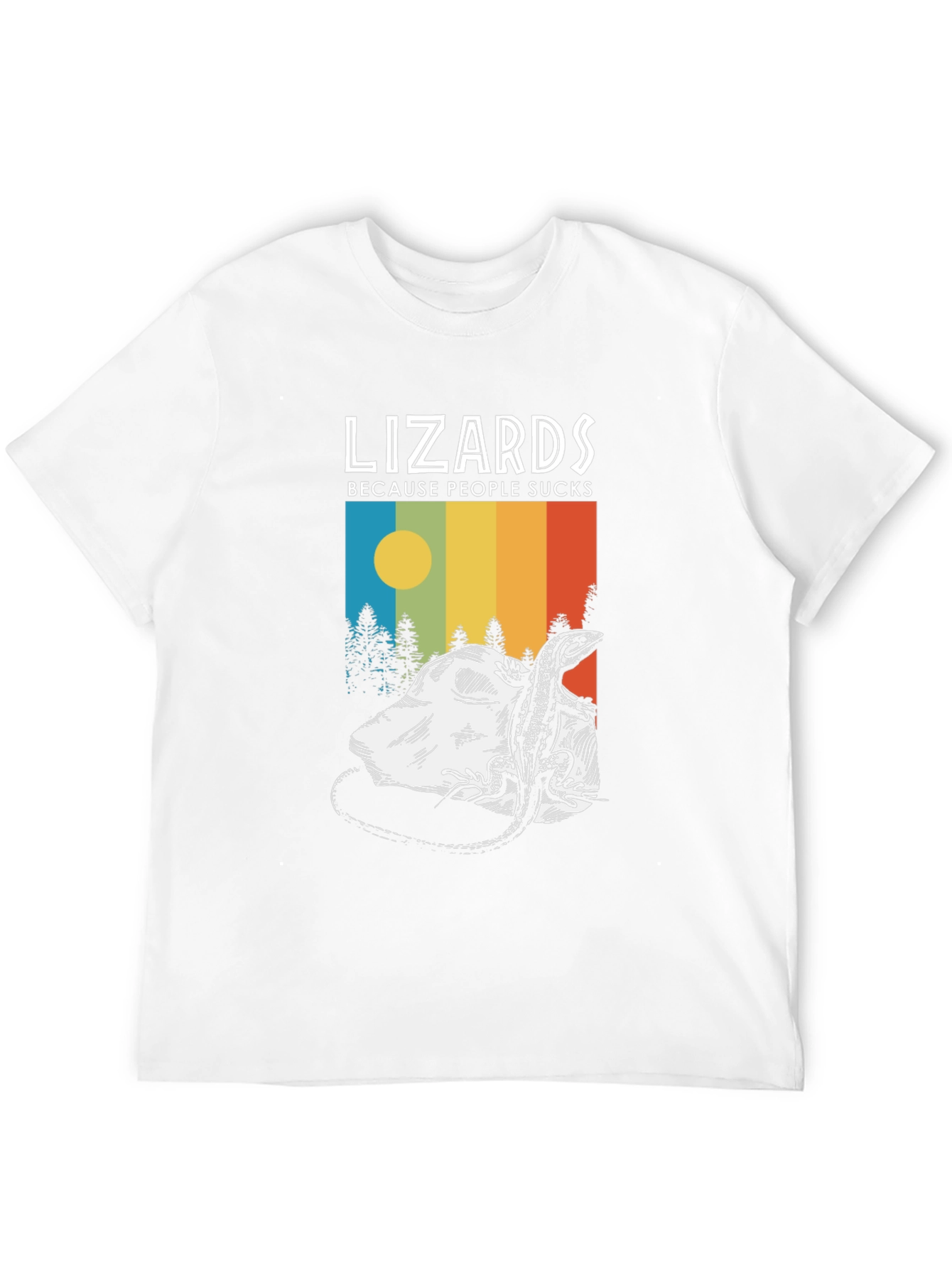 Lizards Because People Suck T-Shirt