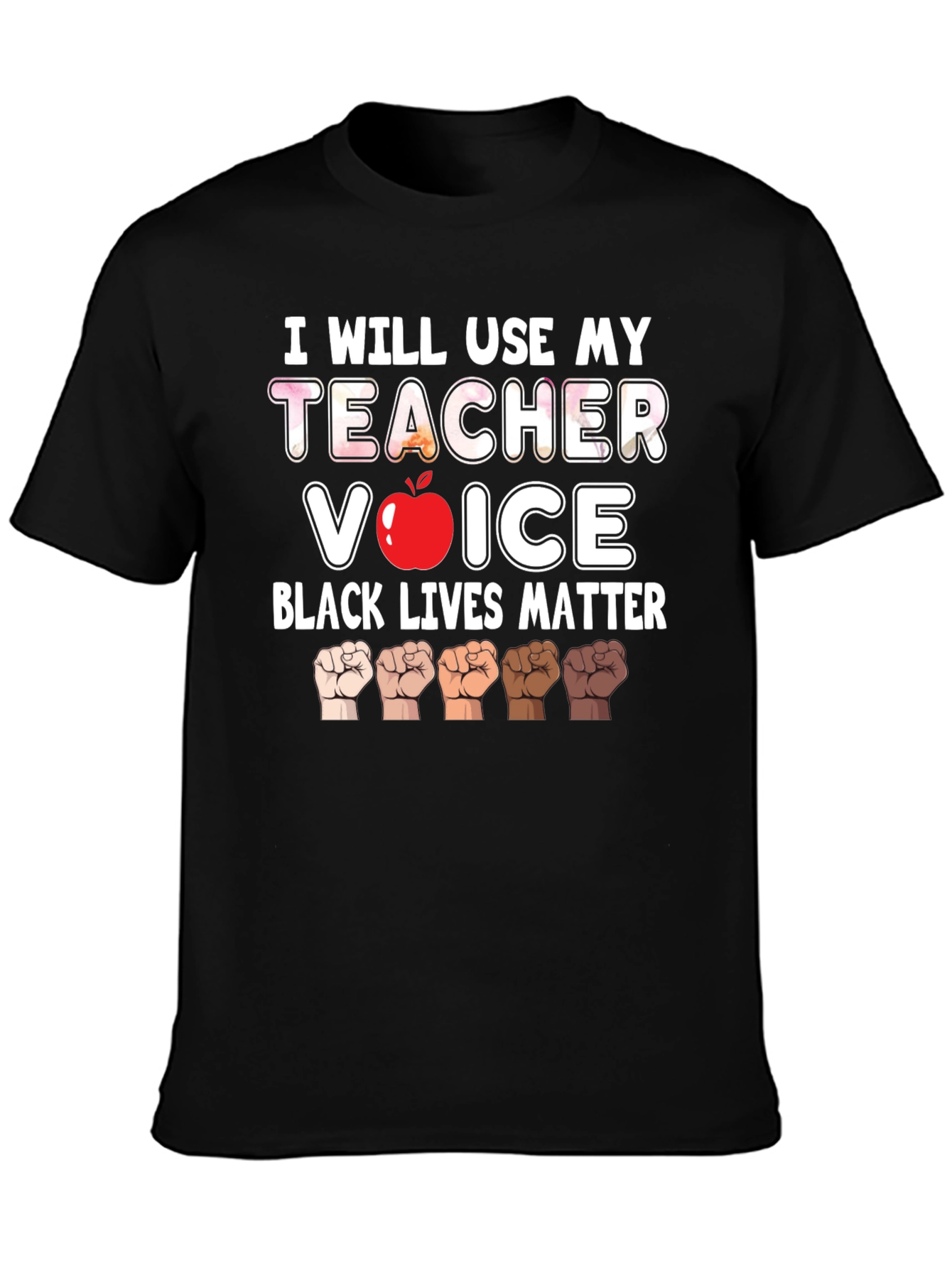 Teacher Voice BLM Graphic Tee