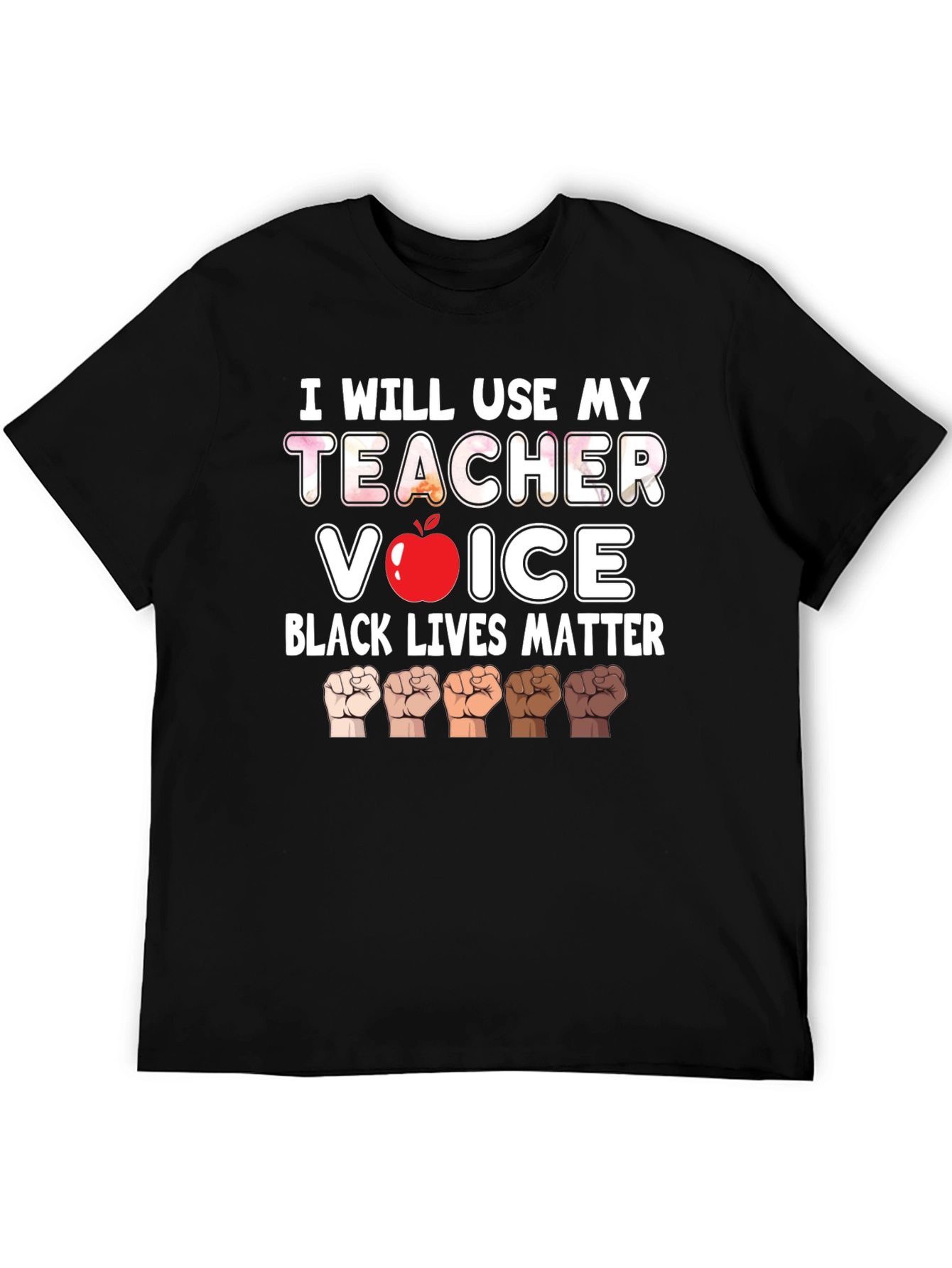 Teacher Voice BLM Graphic Tee