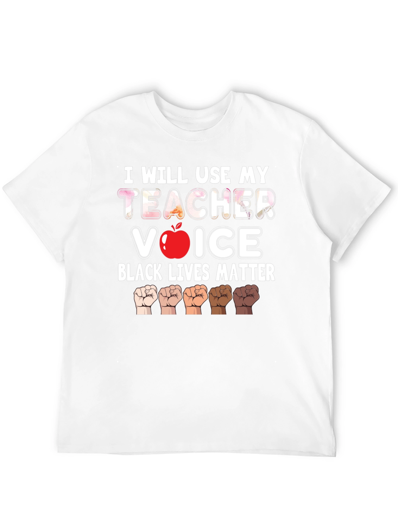 Teacher Voice BLM Graphic Tee
