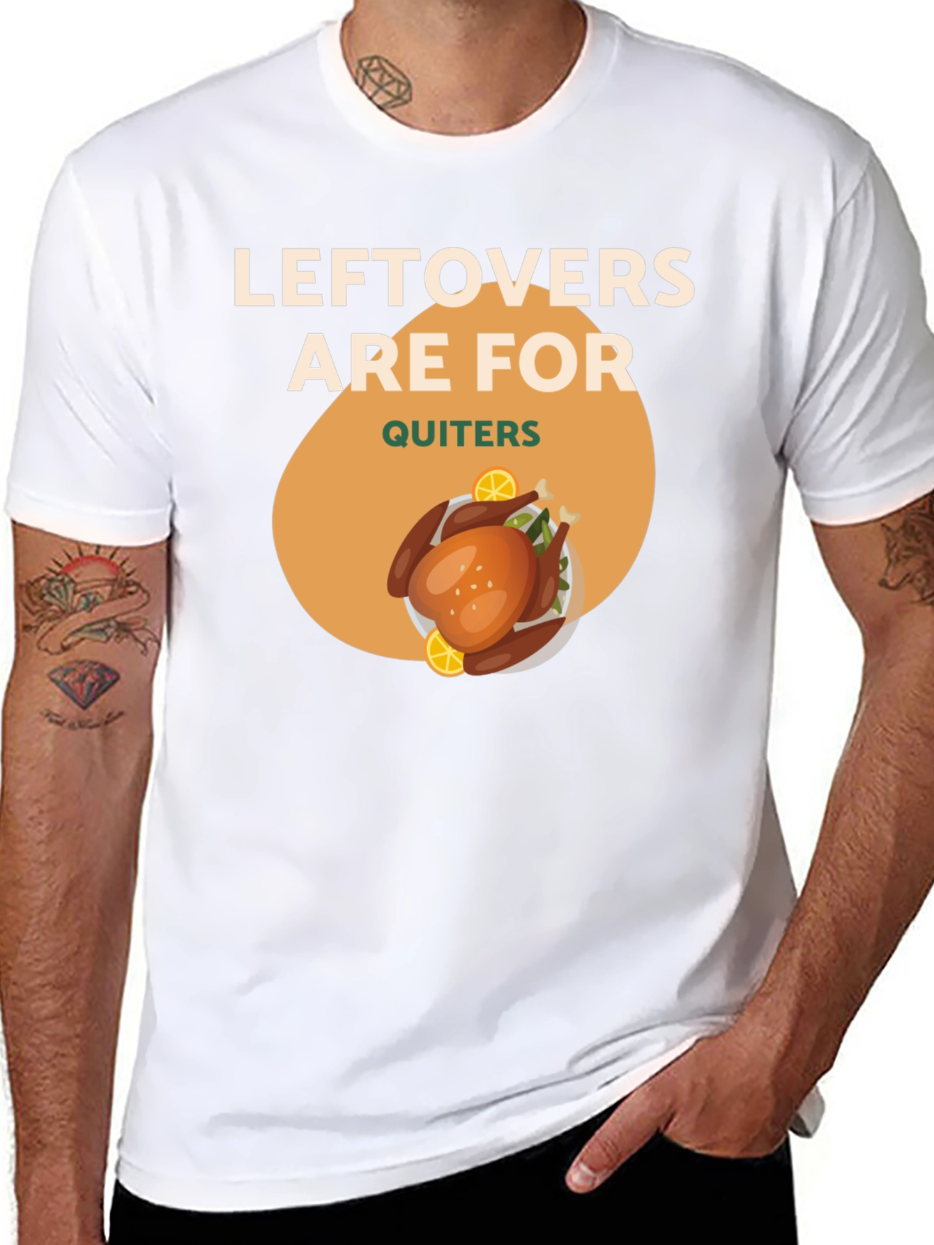 Leftovers Are For Quitters Funny Thanksgiving T-Shirt