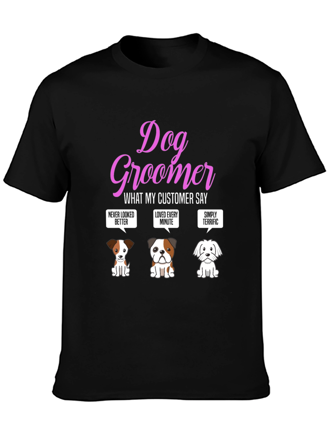 Dog Groomer Graphic T-Shirt