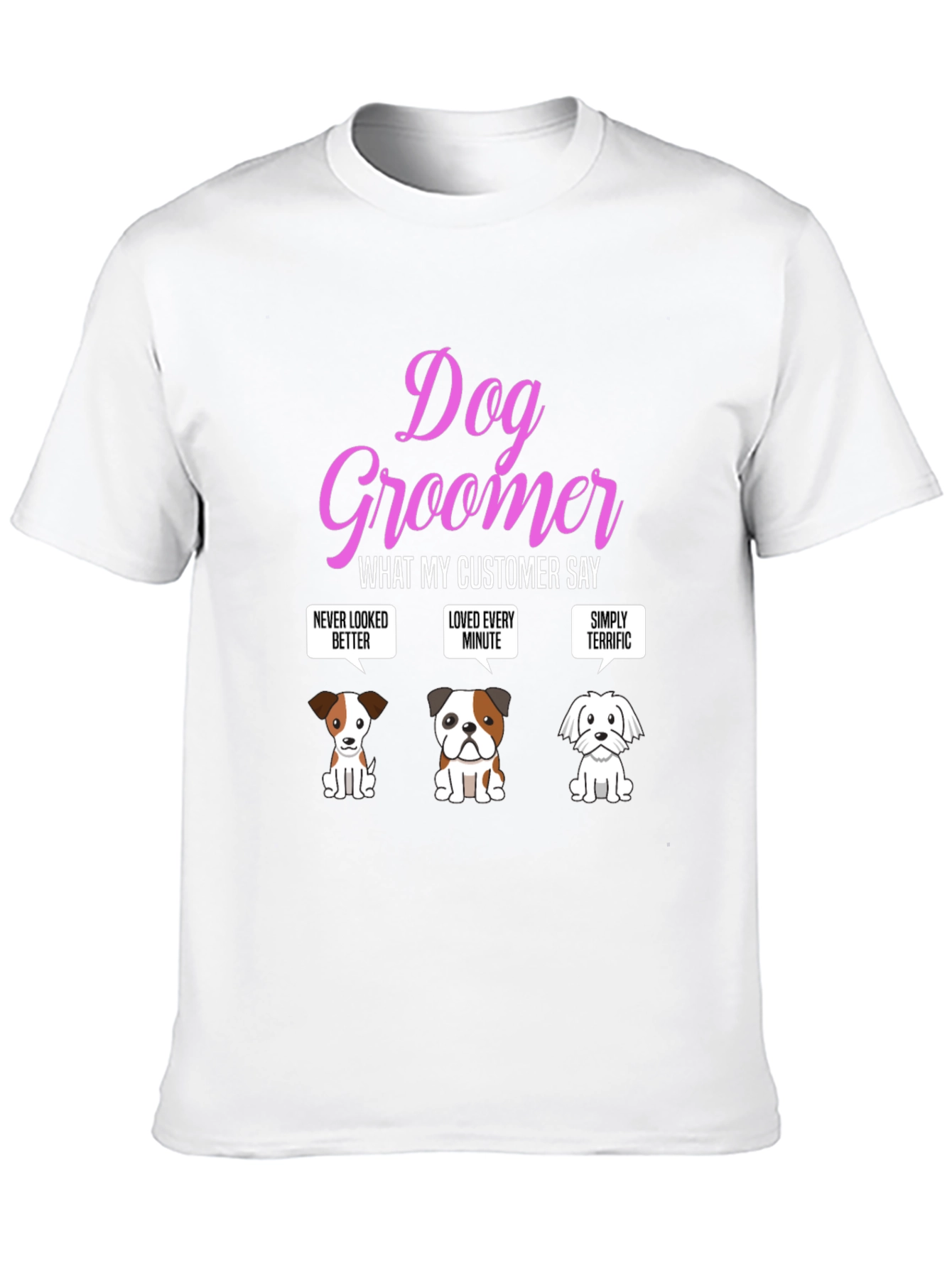 Dog Groomer Graphic T-Shirt