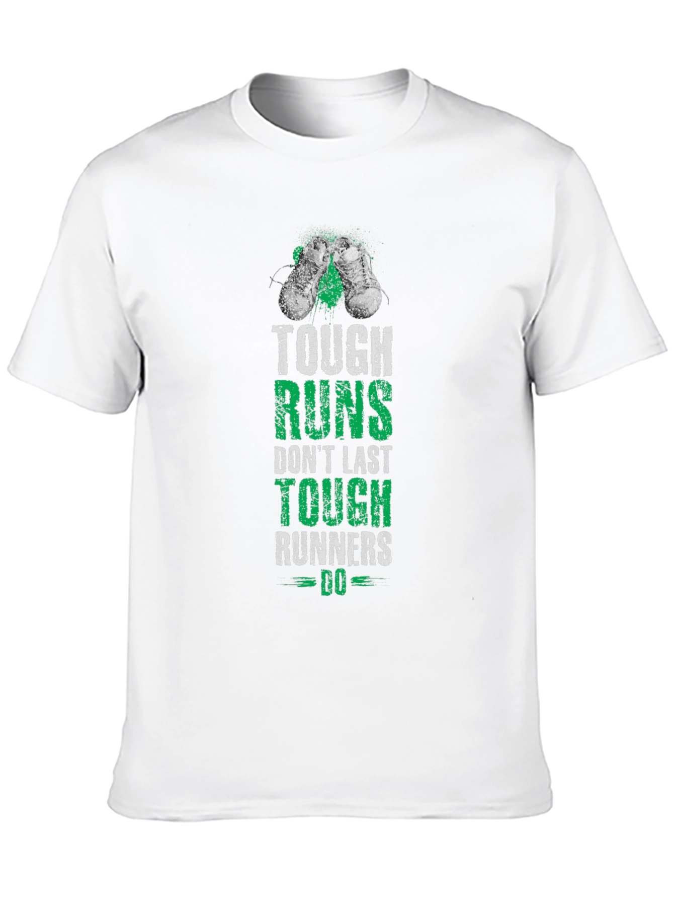 Tough Runs Runners Graphic T-Shirt