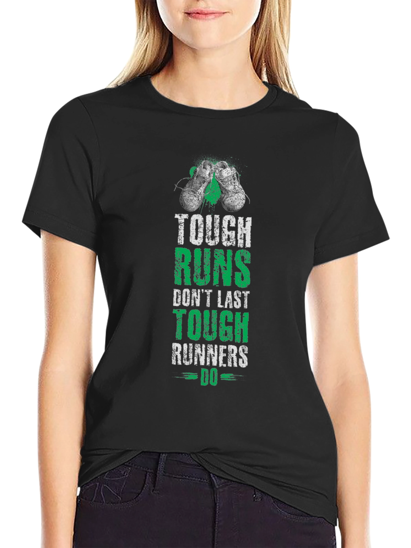 Tough Runs Runners Graphic T-Shirt