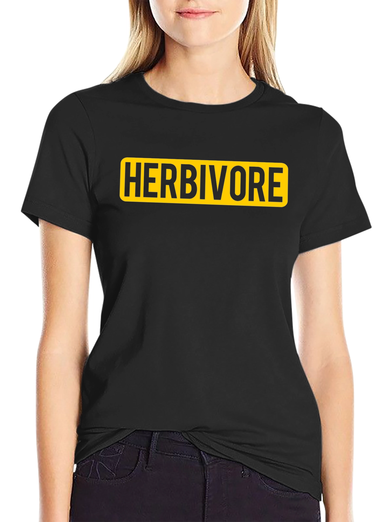 Herbivore Graphic Tee - Bold Vegan Statement Shirt