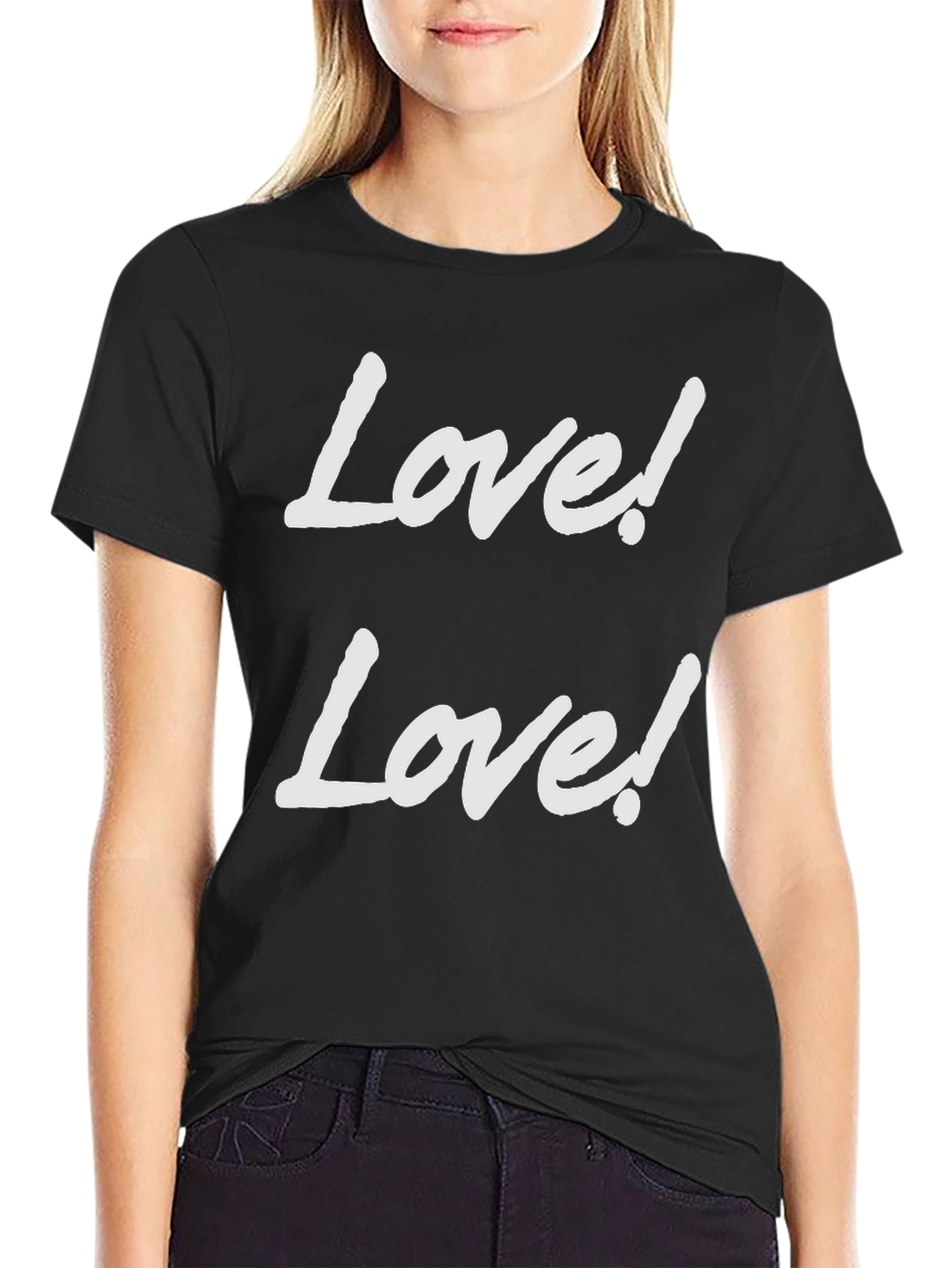 Love Graphic Tee - Black
