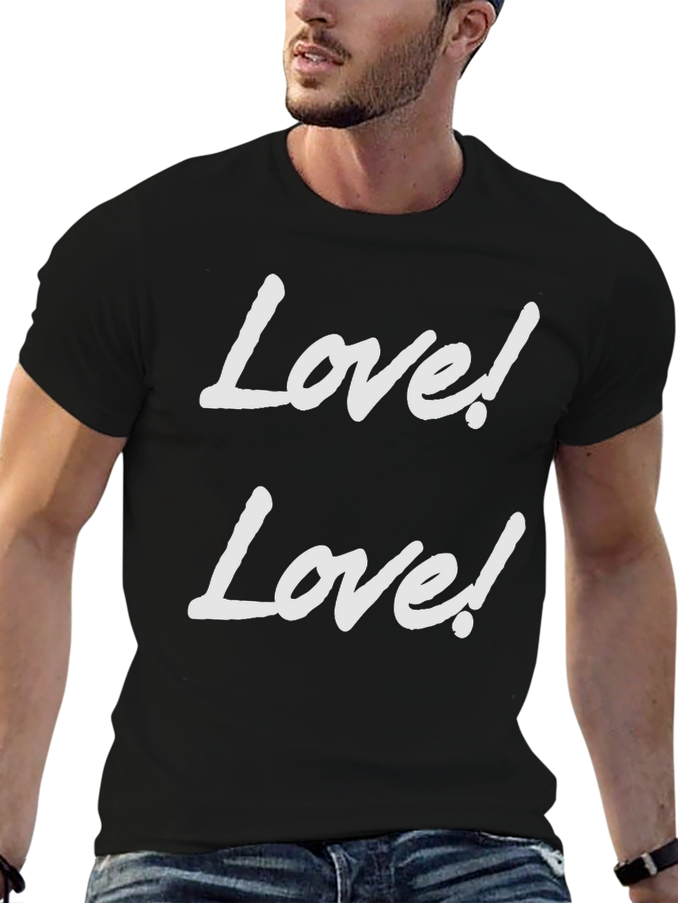 Love Graphic Tee - Black