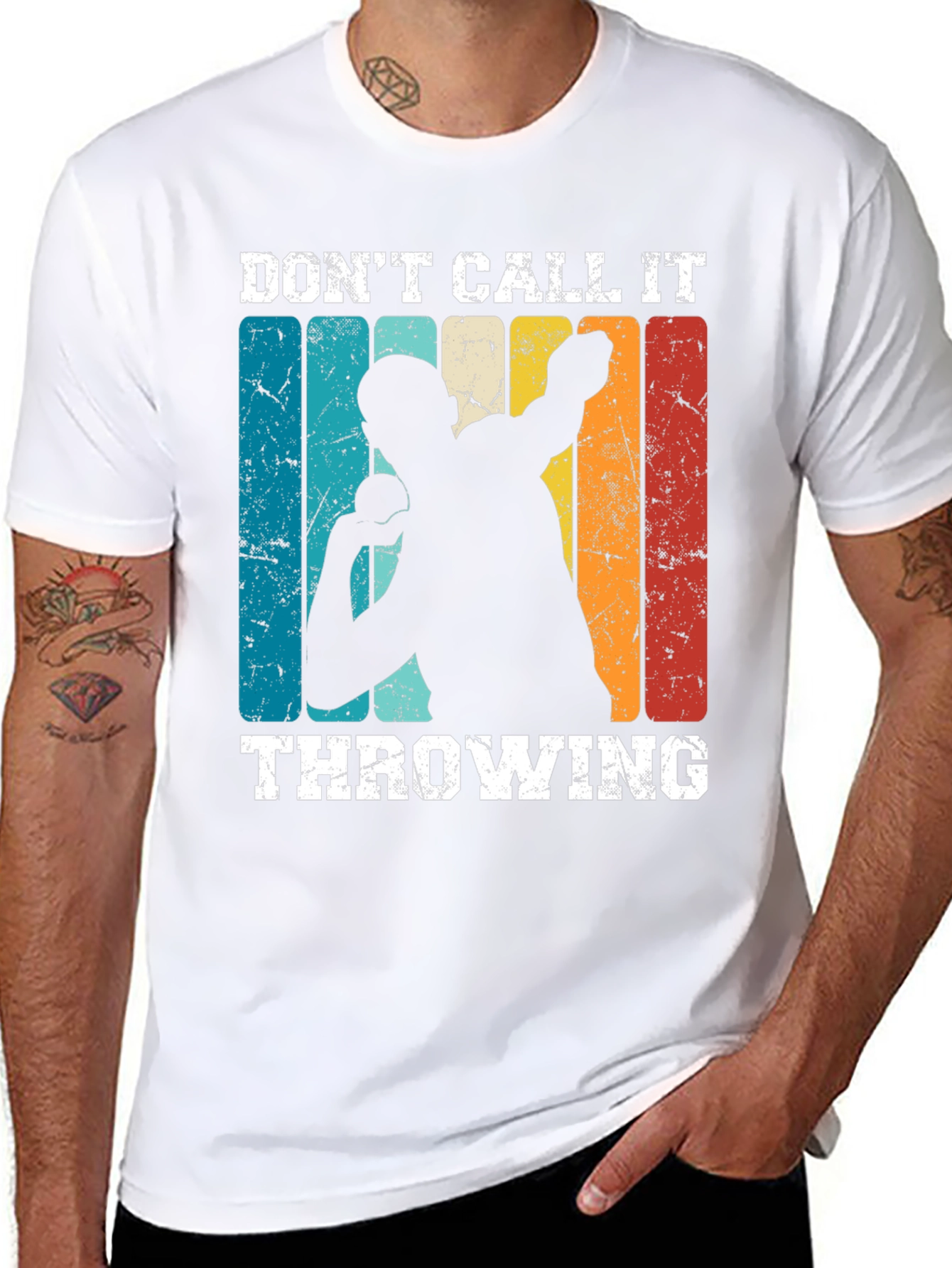 Dont Call It Throwing T-Shirt Track & Field Gift
