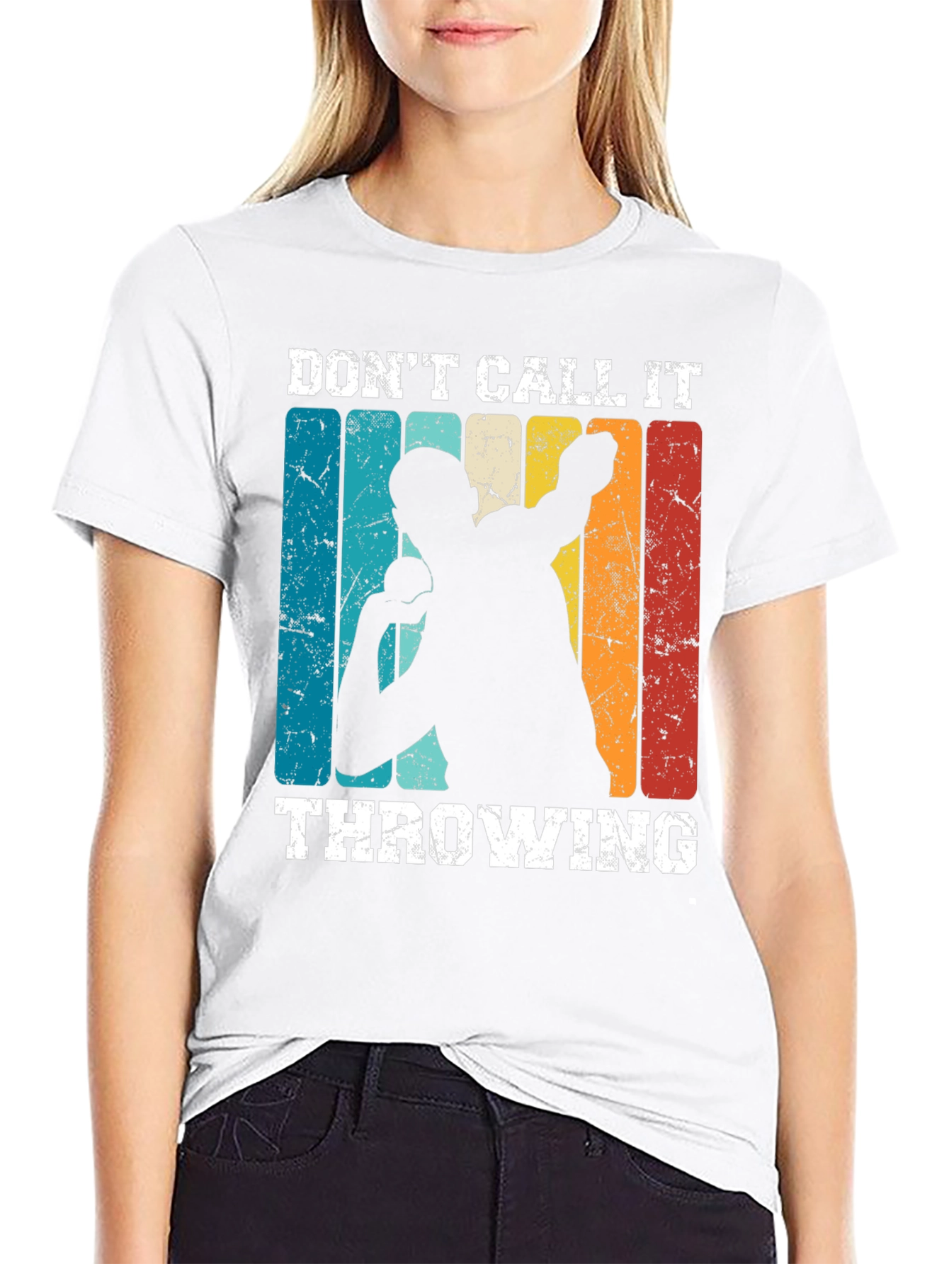 Dont Call It Throwing T-Shirt Track & Field Gift