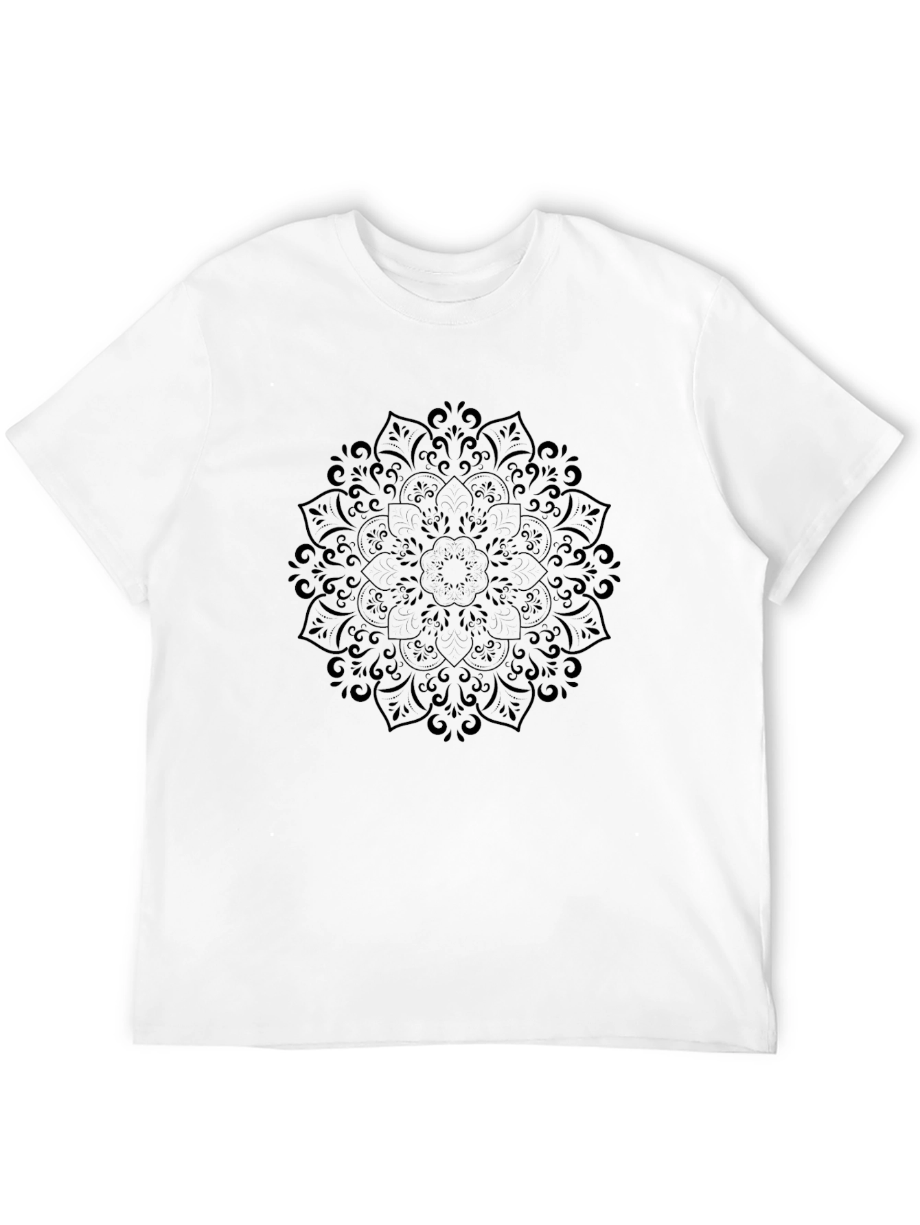 Black Mandala Graphic Tee