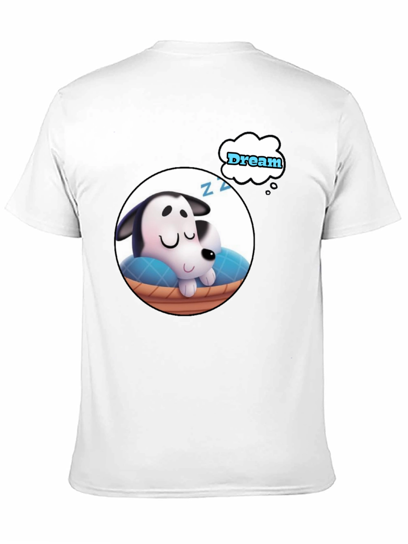 Cute Sleeping Puppy Dream T-Shirt