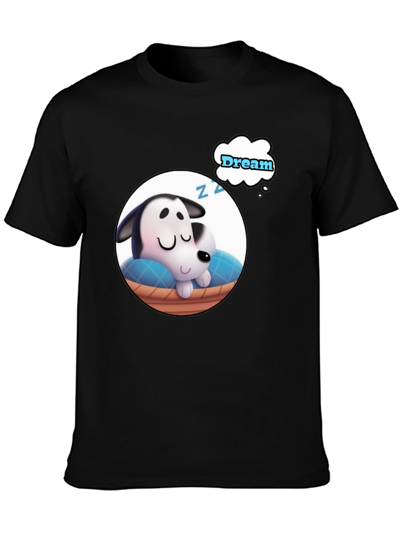 Cute Sleeping Puppy Dream T-Shirt