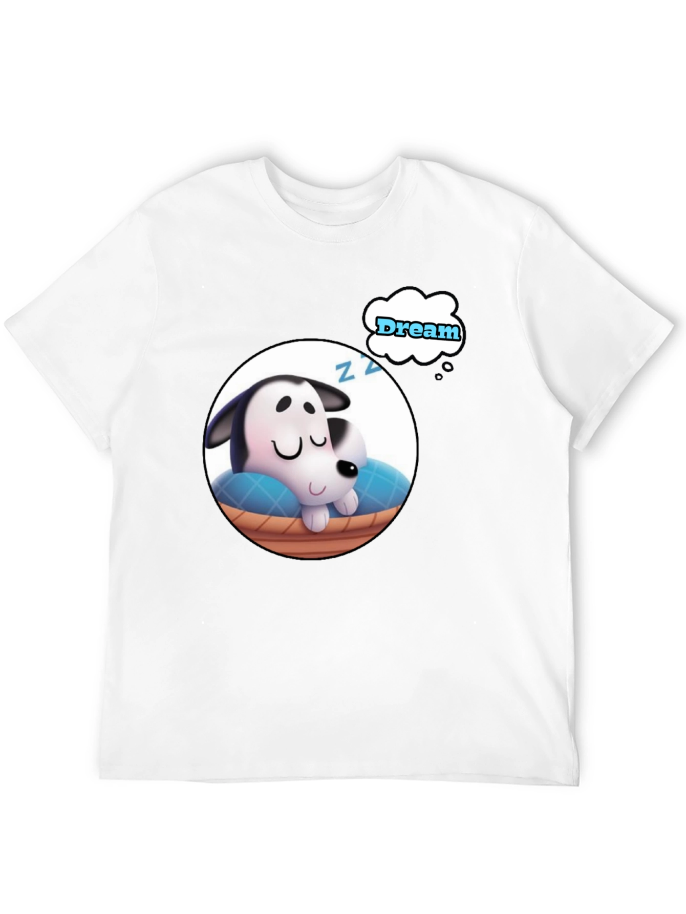 Cute Sleeping Puppy Dream T-Shirt