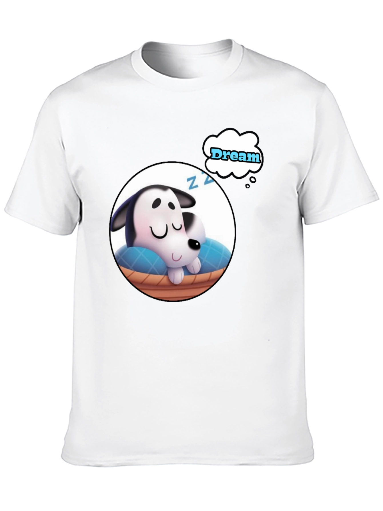 Cute Sleeping Puppy Dream T-Shirt