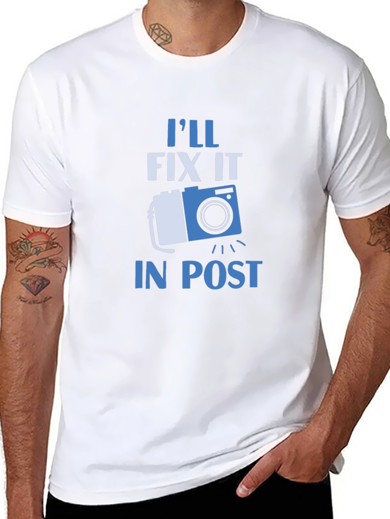 Ill Fix It In Post T-Shirt - Photographer Gift