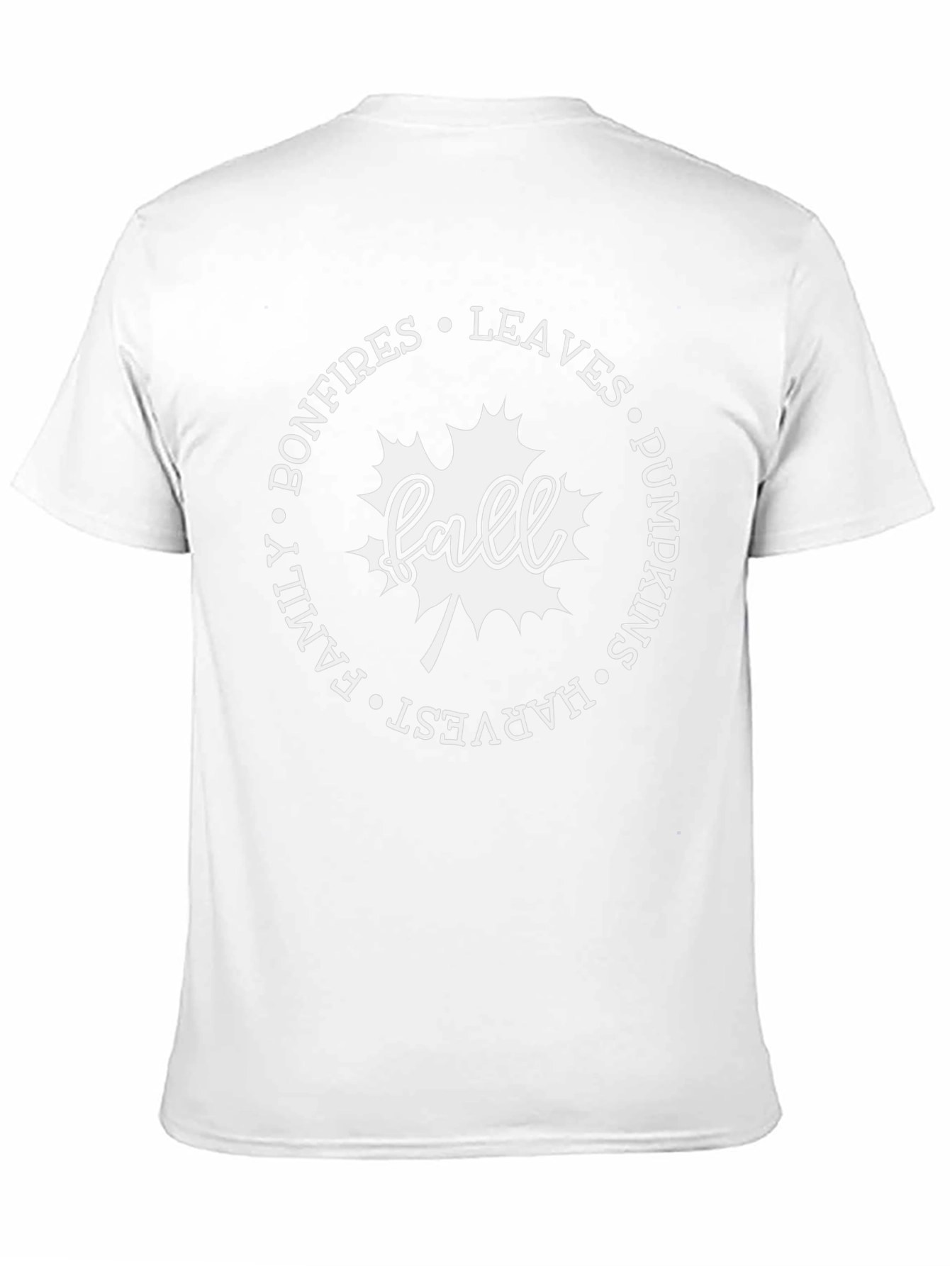 Fall Bonfires Leaves T-Shirt - Harvest Season