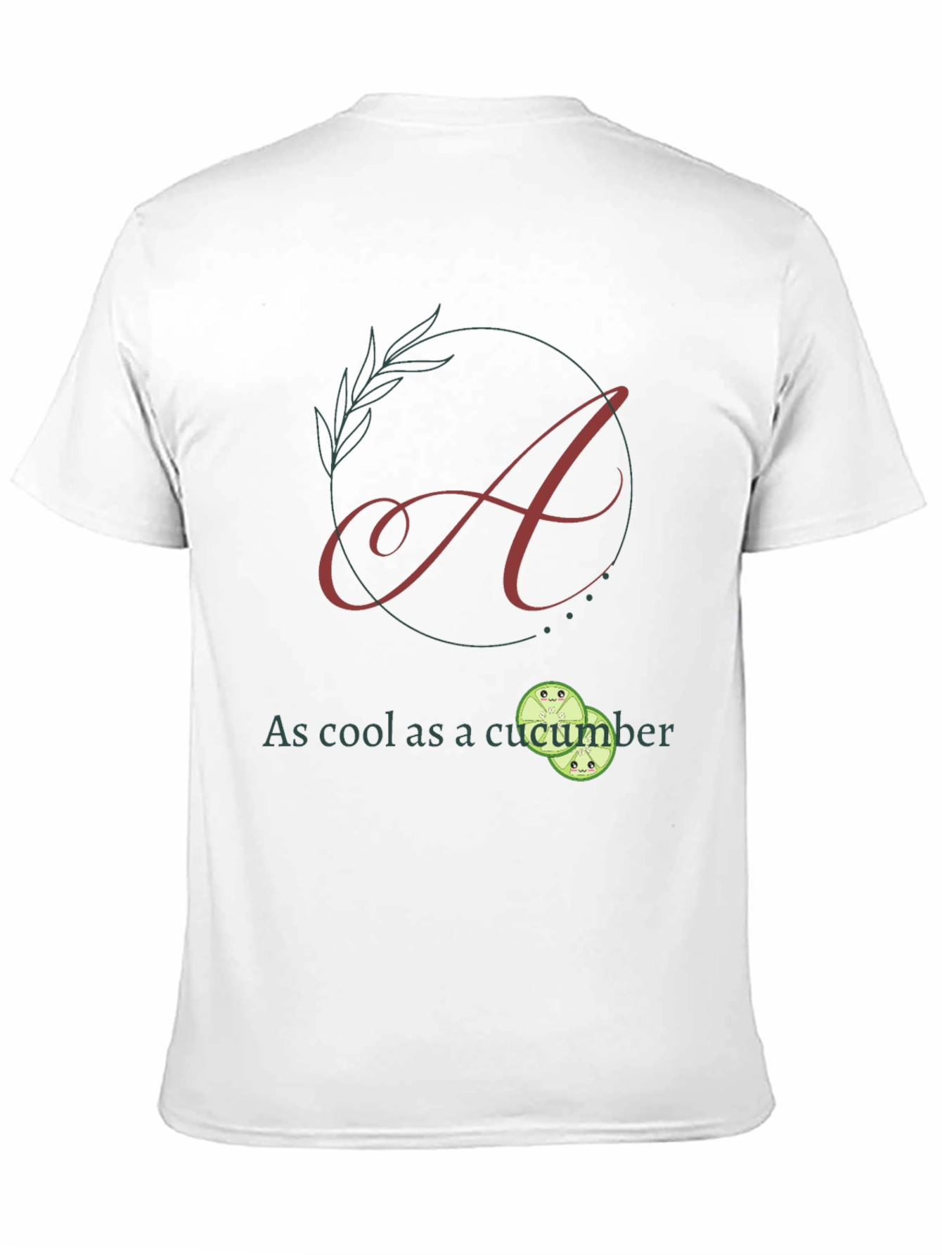 Cool as a Cucumber Black Graphic Tee