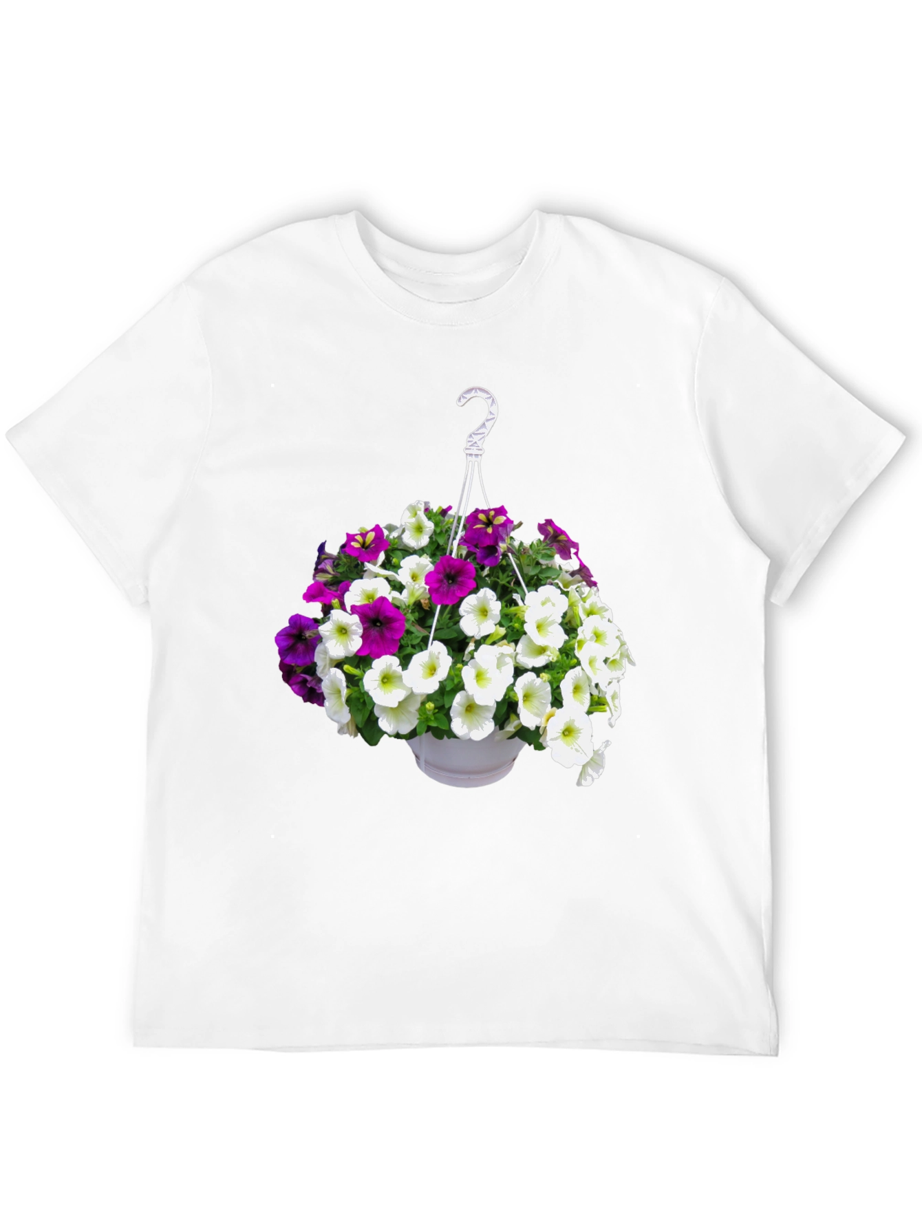 Floral Hanging Basket Graphic Tee