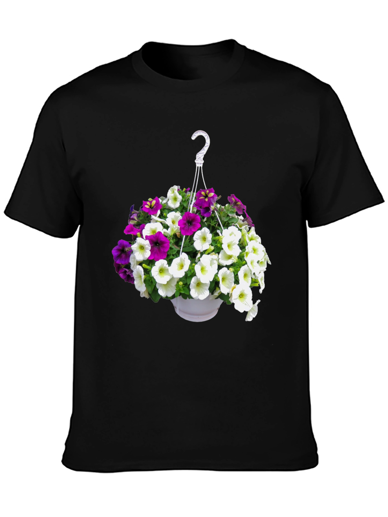 Floral Hanging Basket Graphic Tee