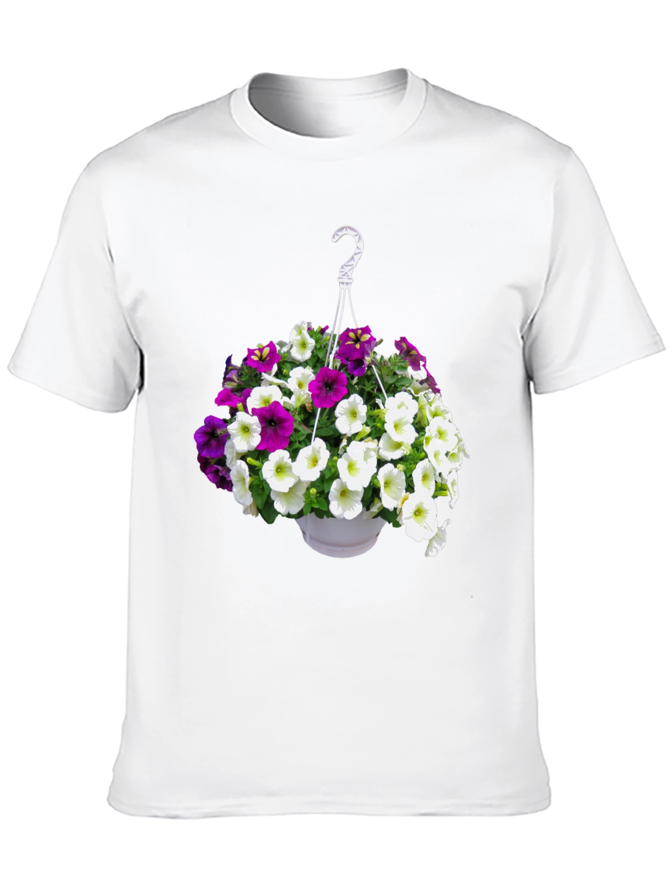 Floral Hanging Basket Graphic Tee