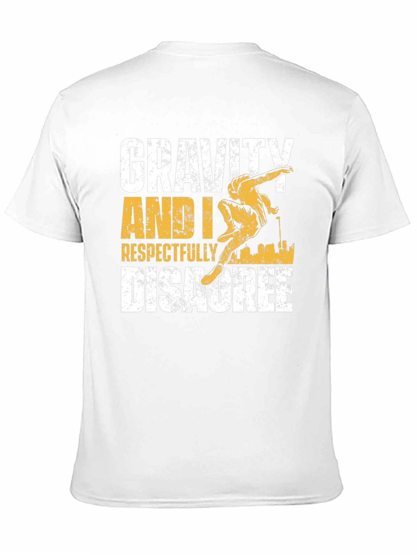 Gravity Disagree Graphic Tee - Black Cotton Shirt