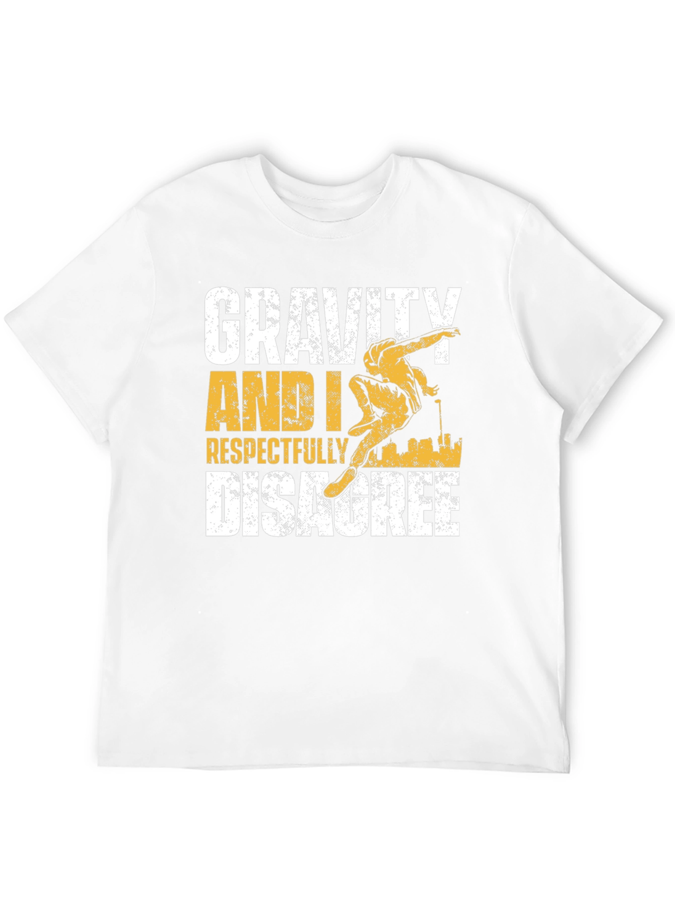 Gravity Disagree Graphic Tee - Black Cotton Shirt