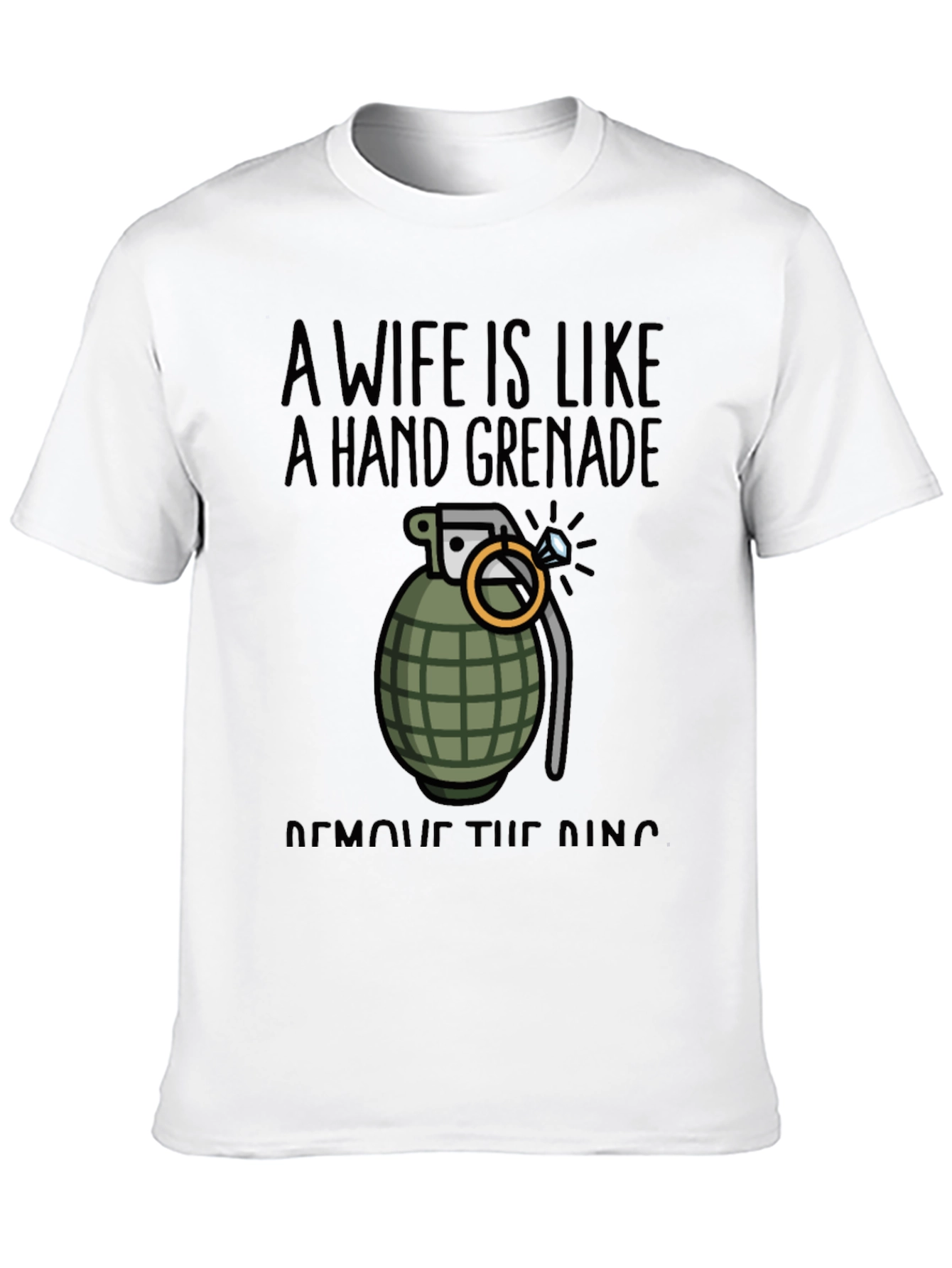 Wife Hand Grenade Graphic Tee - Funny T-Shirt