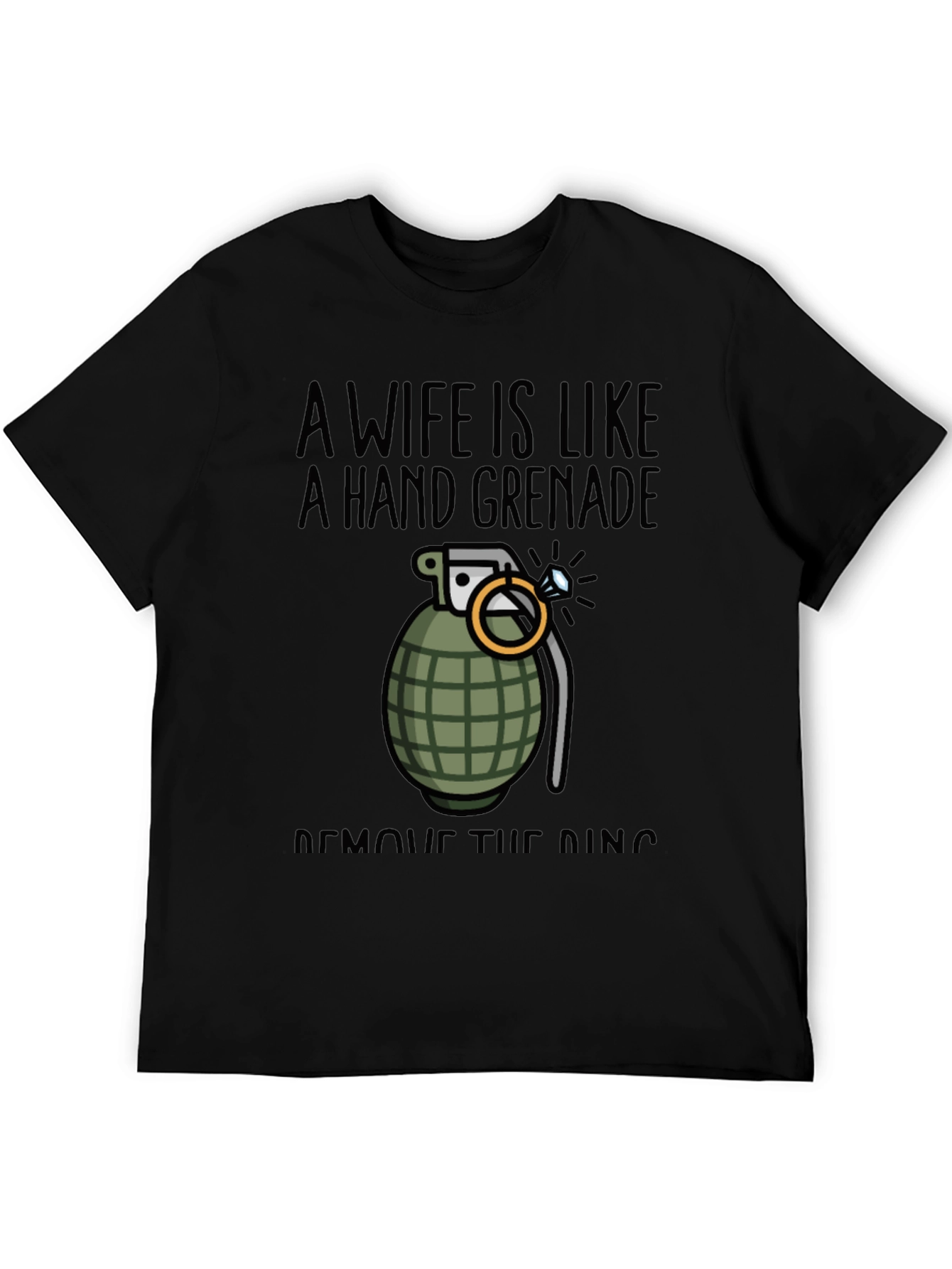 Wife Hand Grenade Graphic Tee - Funny T-Shirt