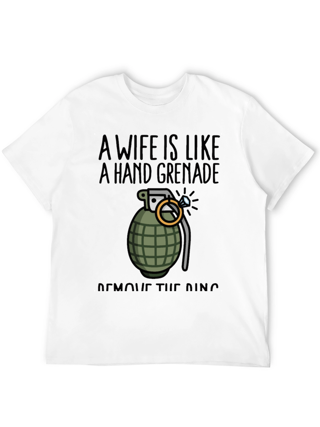 Wife Hand Grenade Graphic Tee - Funny T-Shirt