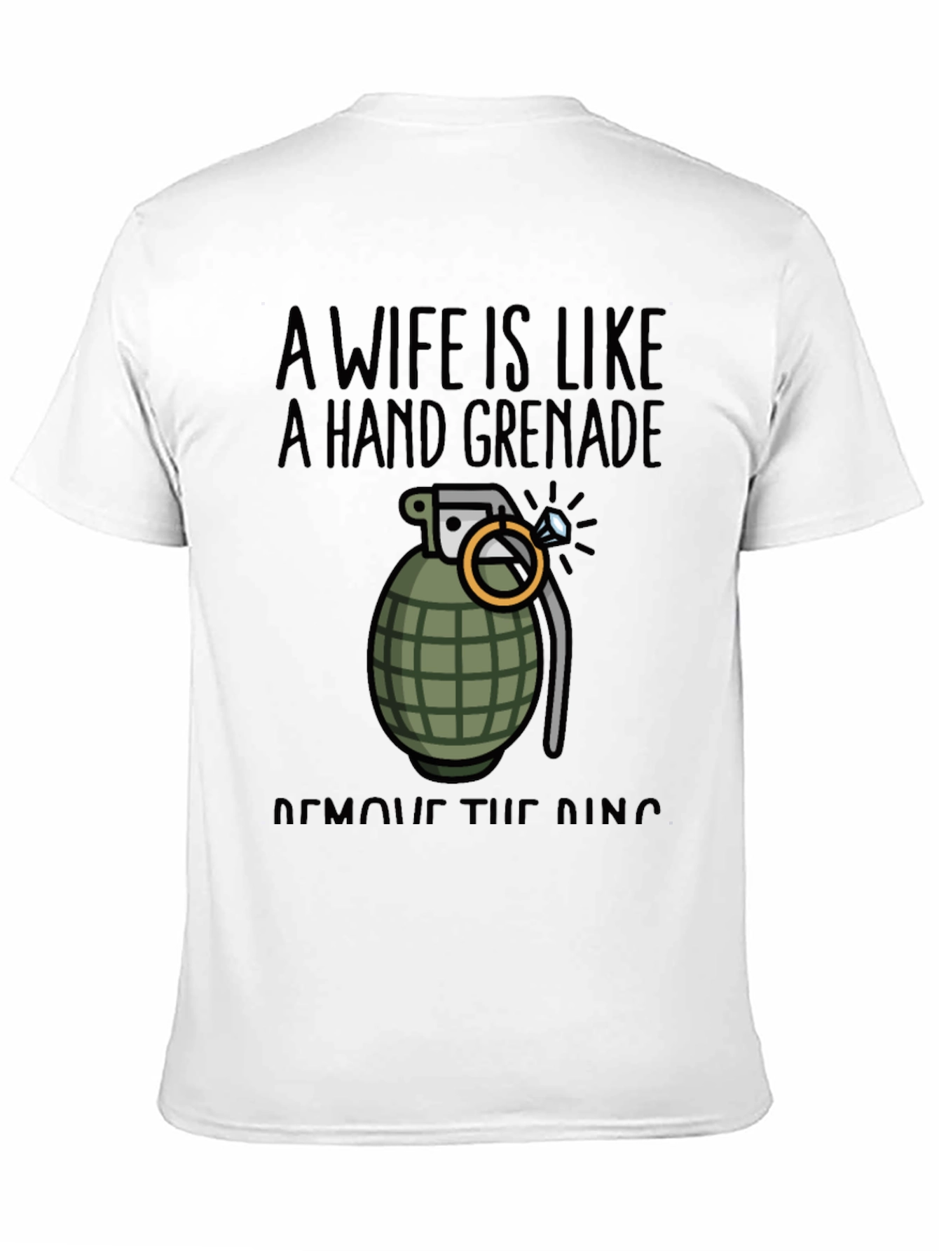Wife Hand Grenade Graphic Tee - Funny T-Shirt