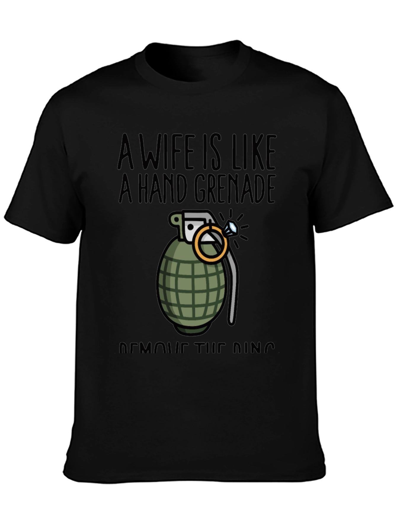 Wife Hand Grenade Graphic Tee - Funny T-Shirt