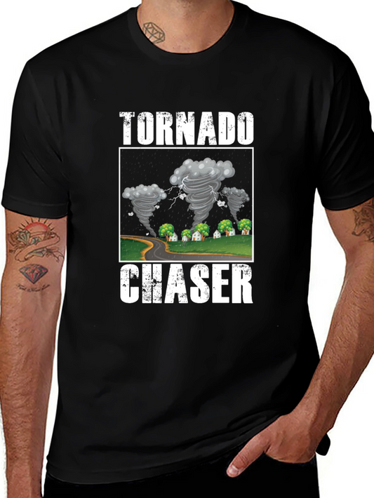 Tornado Chaser T-Shirt Storm Lover Tee