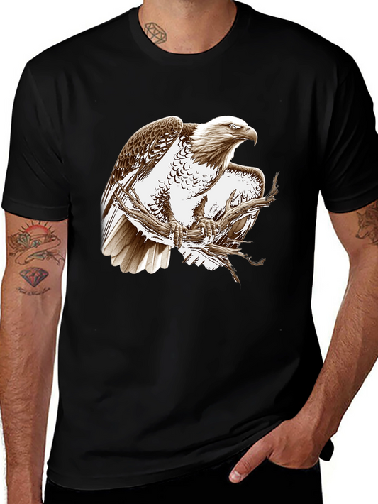 Eagle Graphic Tee - Black