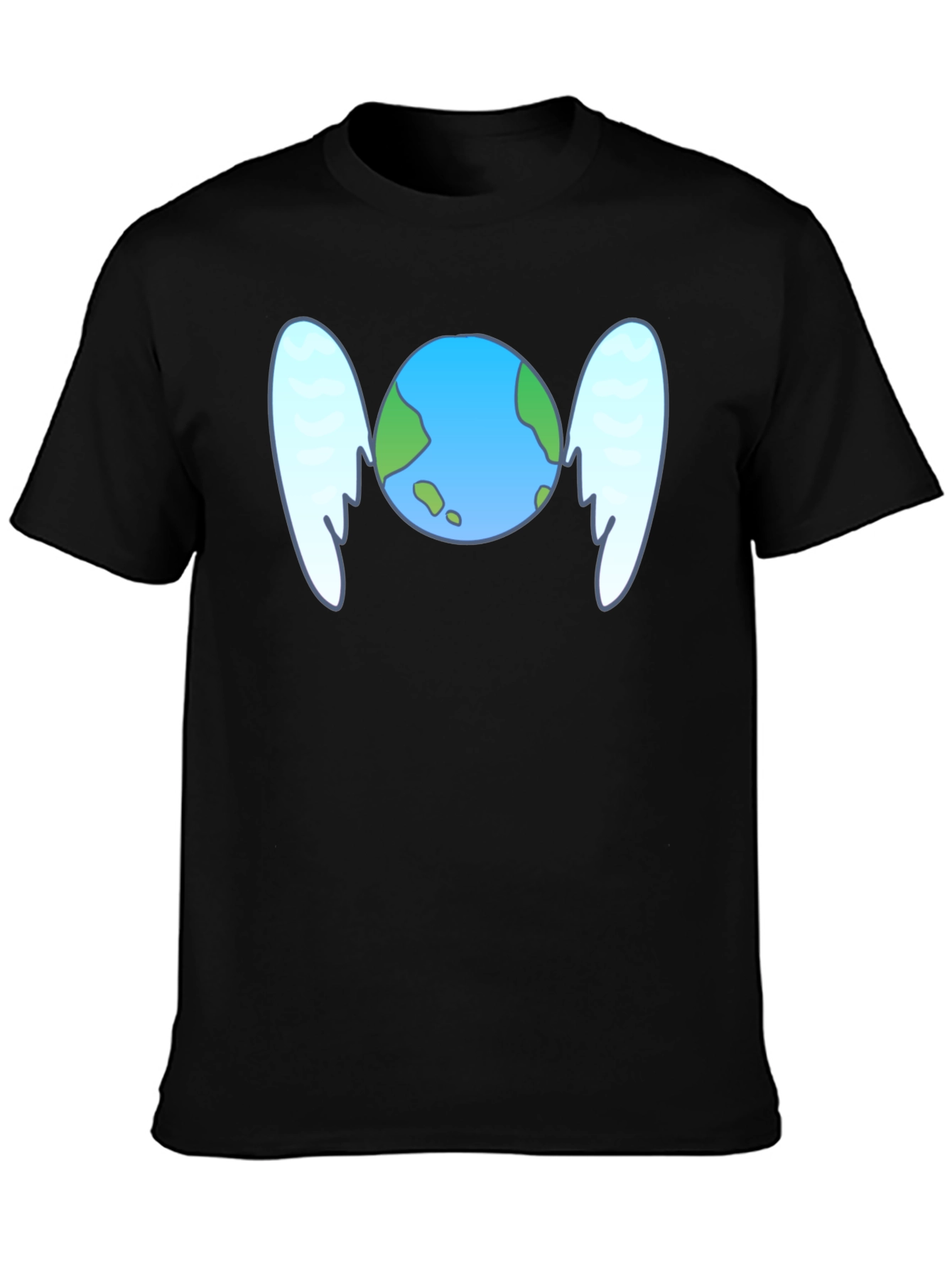 Winged Earth Graphic Tee - Save the Planet Style