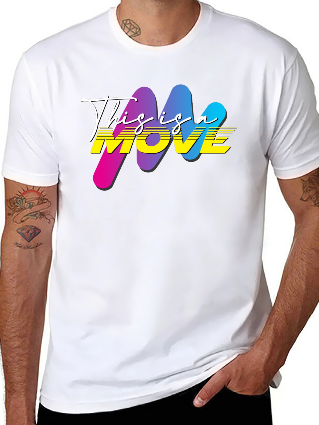 Retro This is a Move Graphic Tee