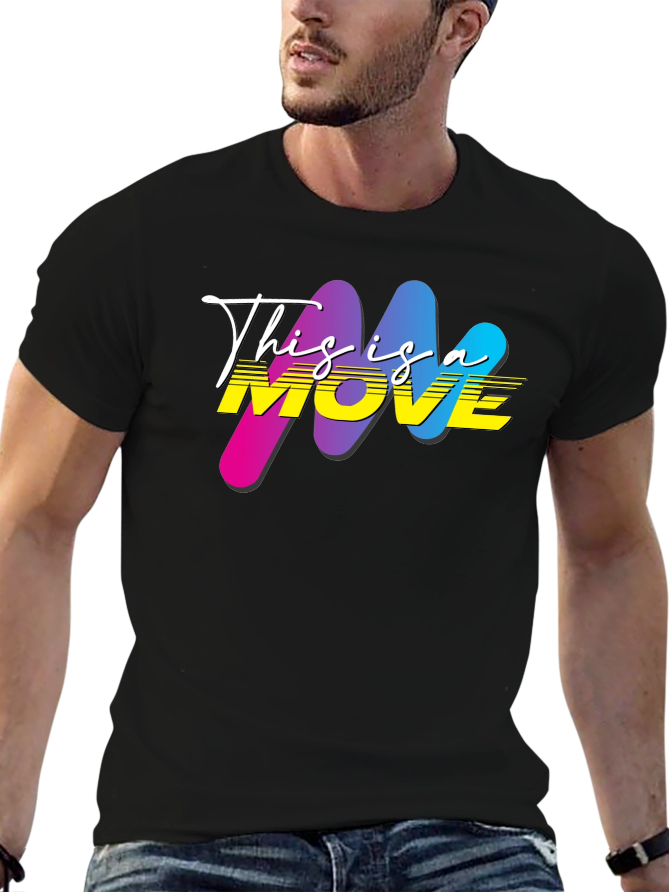 Retro This is a Move Graphic Tee
