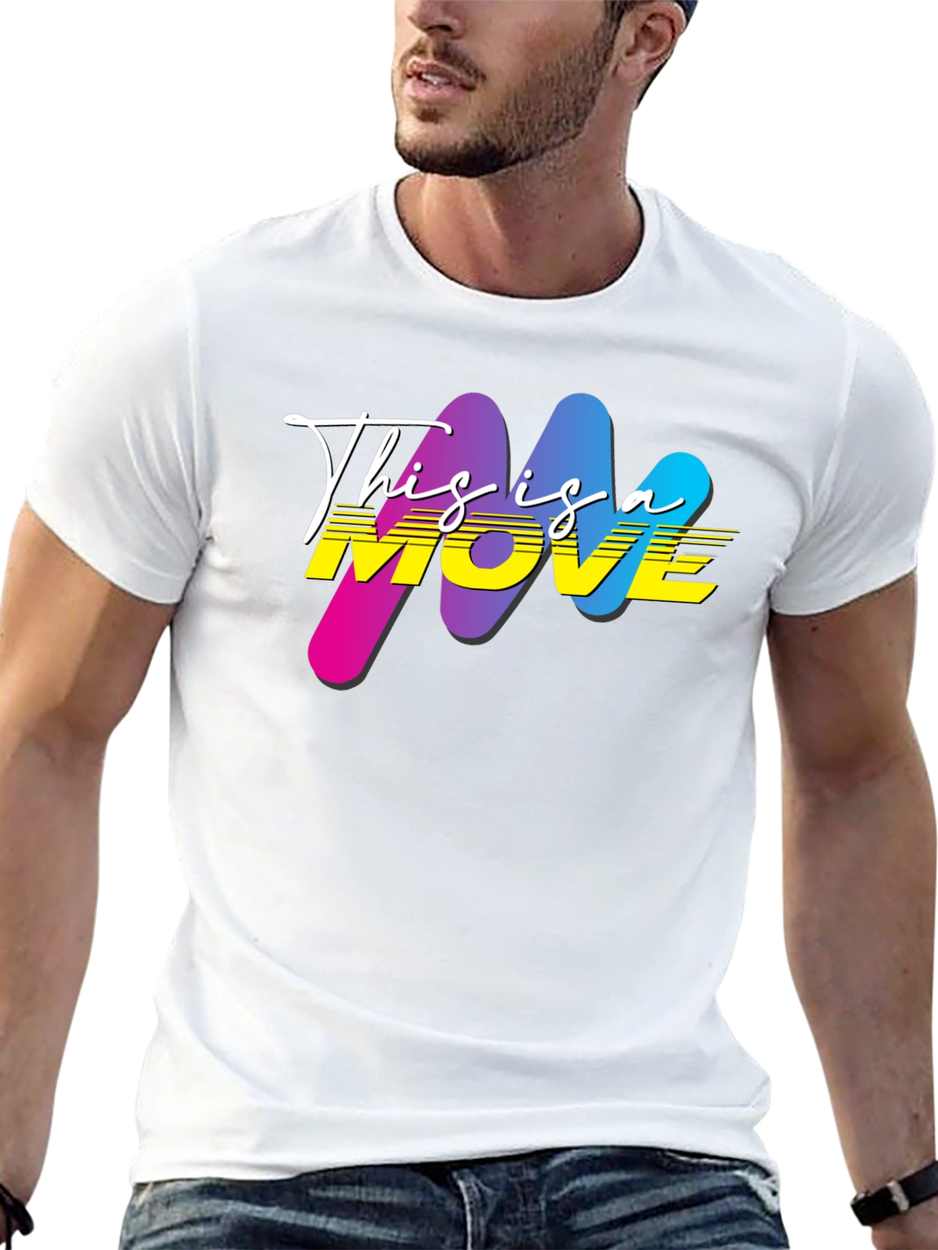 Retro This is a Move Graphic Tee
