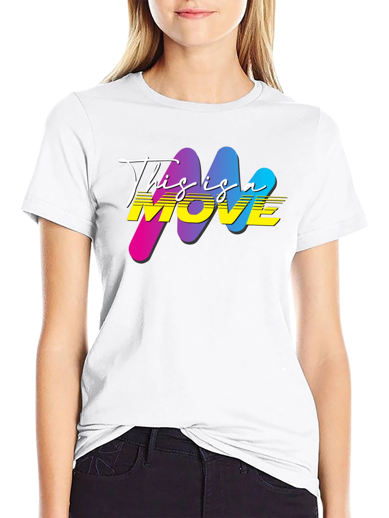 Retro This is a Move Graphic Tee
