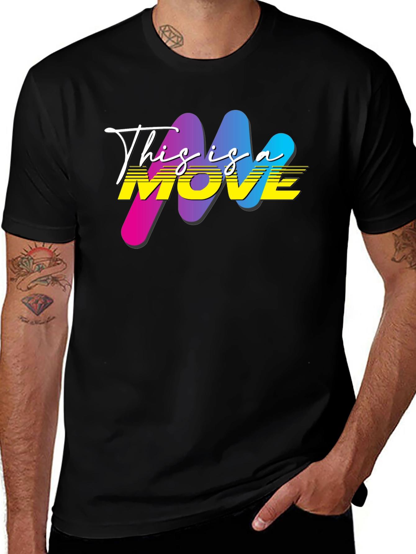 Retro This is a Move Graphic Tee