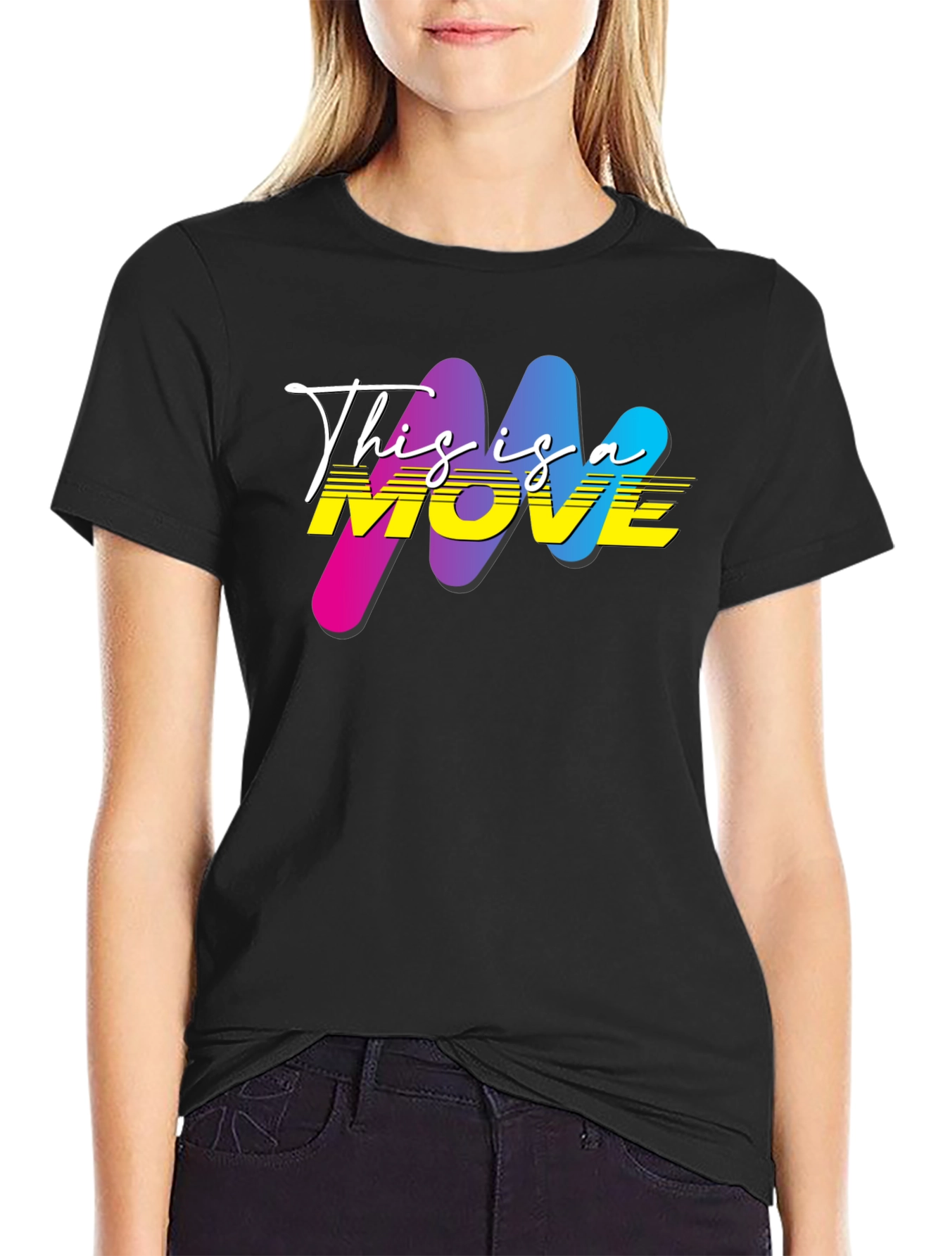 Retro This is a Move Graphic Tee