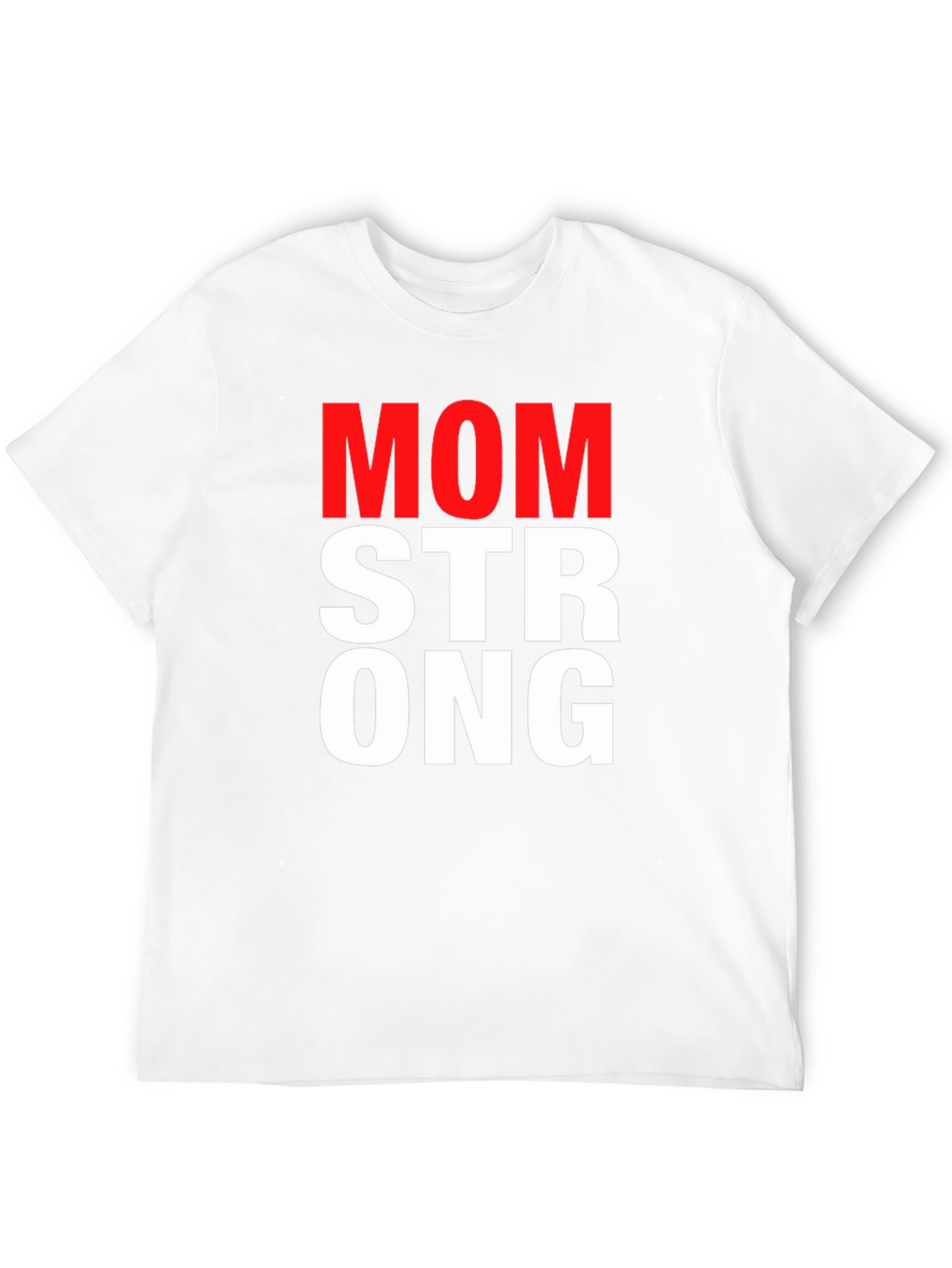 Mom Strong Graphic Tee - Black