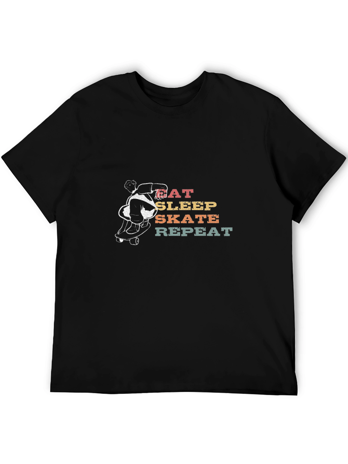 Eat Sleep Skate Repeat Graphic Tee