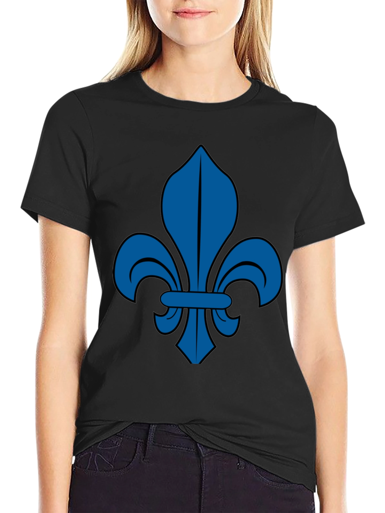 Fleur-de-lis Graphic T-Shirt